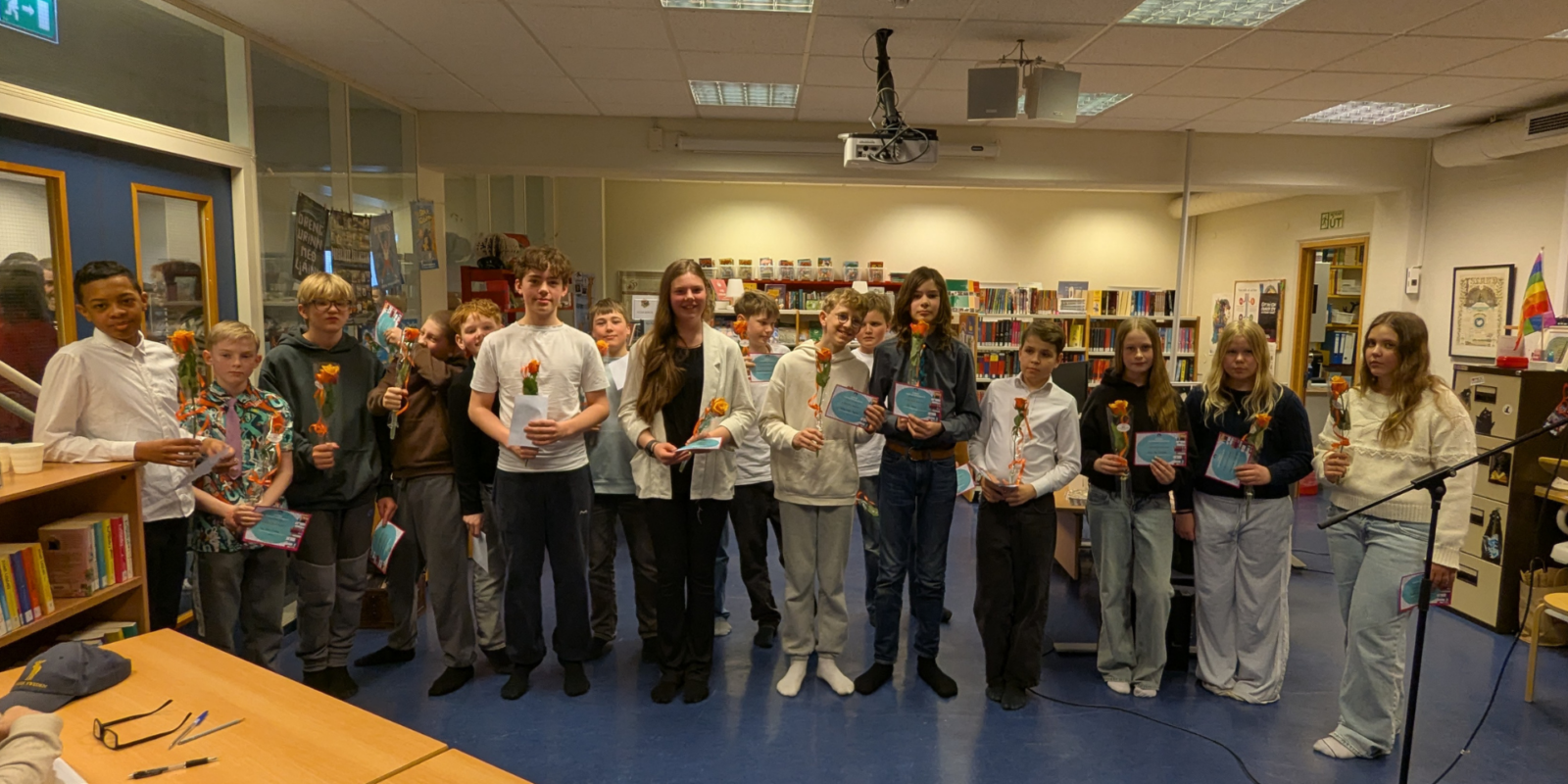 Stóra upplestrarkeppnin í Hrafnagilsskóla